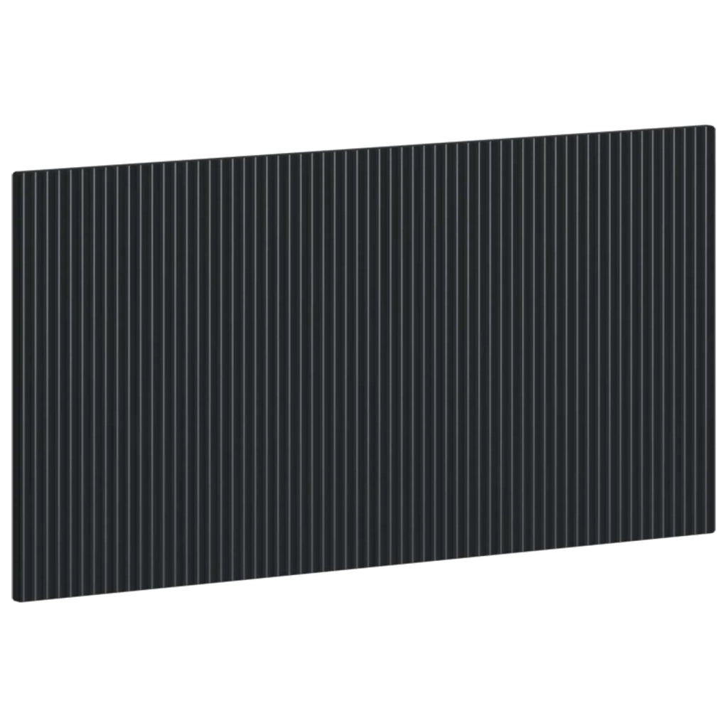 Testiera da Muro ARNHEM Nero Legno ingegnerizzato 896756