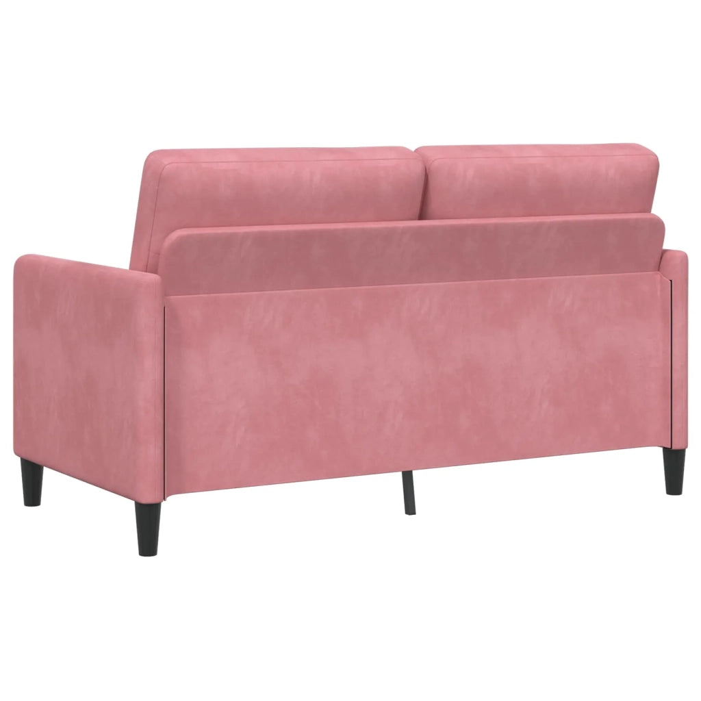 Divano con Storage Rosa 152 x 78 x 87 cm Poliestere 42036937