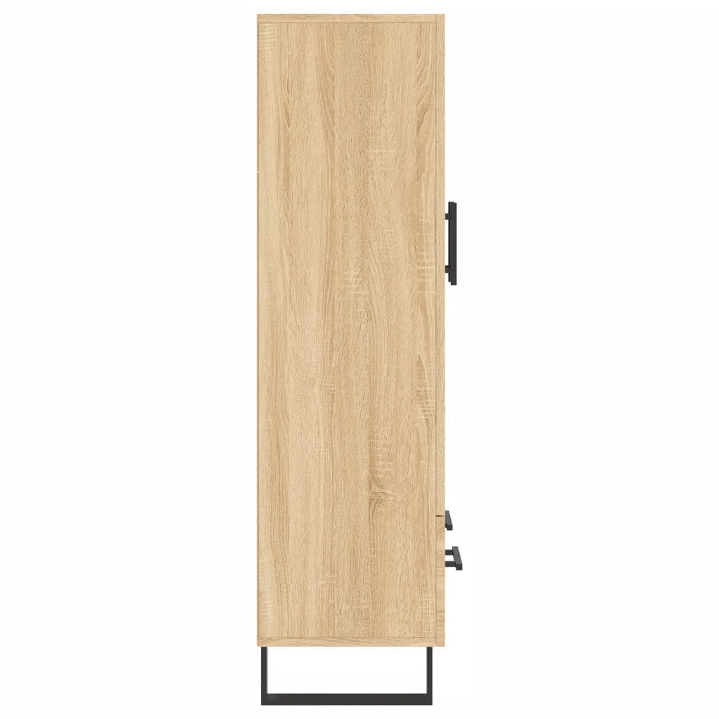 Credenza Rovere Sonoma 69,5x31x115 cm in Legno Multistrato 828263