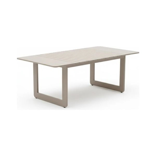 Tavolo da esterno amicasa 243013 dominique art 6 khaki