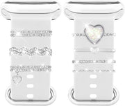 Charms per cinturino orologio in metallo - 22mm - Decorazione con chiusura per Apple Watch Series 8 7 6 5 4 3 2 1