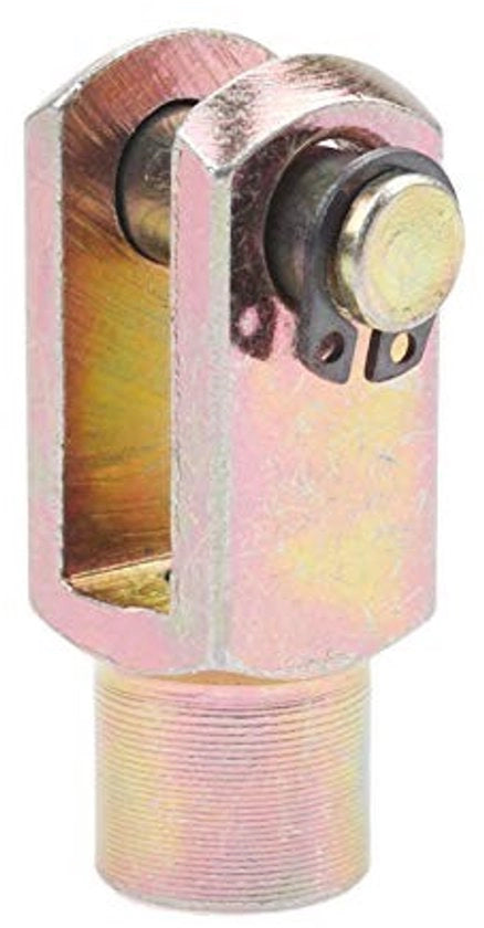 Cilindro Pneumatico - Manopola Metallica - Piastra di Attacco - Modello SC20 - Diametro Interno M8x1,25 - Dimensioni Complessive 8x8x16 mm - Peso Netto 70 g - Cilindro Pneumatico