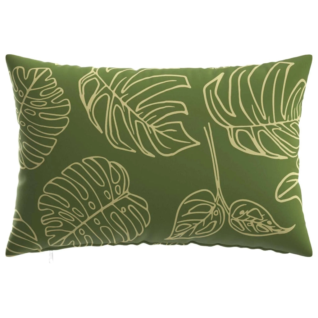 Federa 6 pcs HEERLEN Design a foglia 40 x 60 cm Poliestere 909298