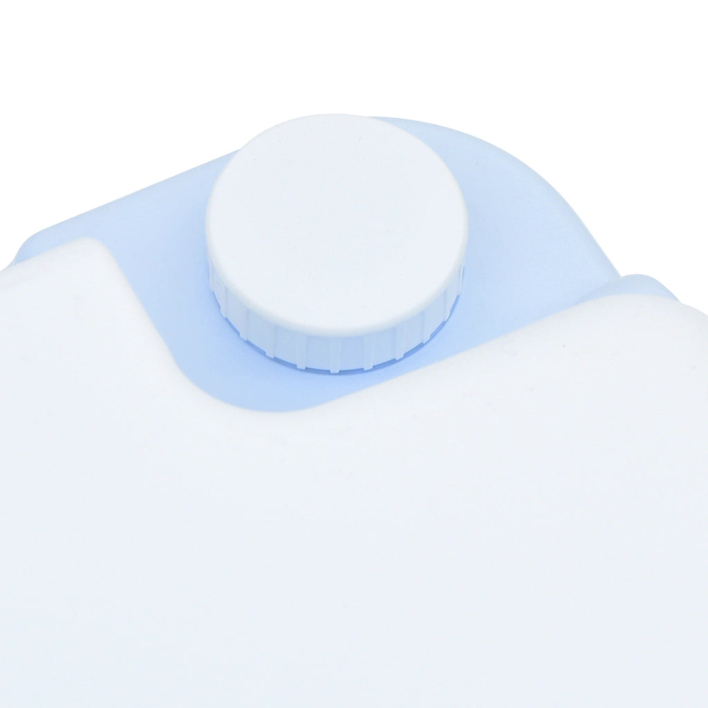 Luce Portatile per Toilette Blu e Bianca in Plastica da 10 L