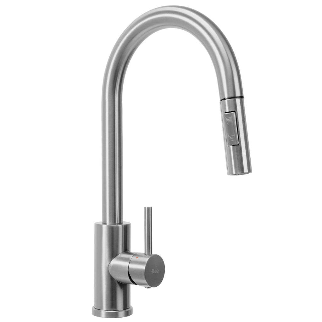 Lavello In Acciaio Liam Brush Nickel senza rubinetto da cucina