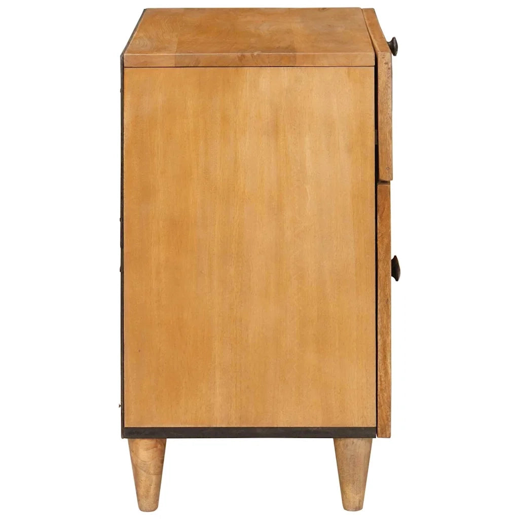 Comodino | Armadio da Notte | Mobiletto da notte Marrone Chiaro 50 x 33 x 60 cm