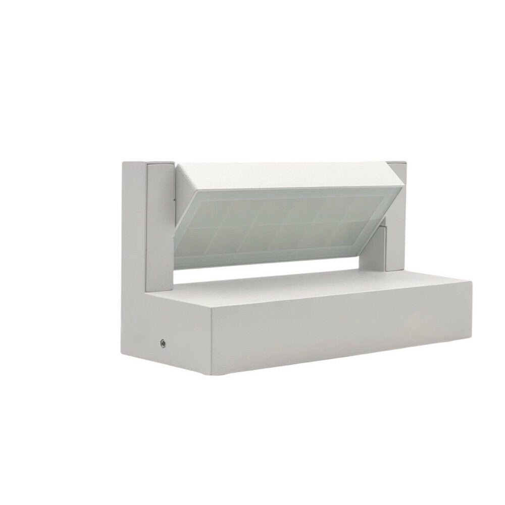 Trade Shop - Applique Parete Inclinabile Esterno 21w Tecnologia Cct 3 Tonalità Di Luce Ip65 472-3c -