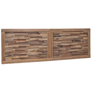 Testiera | Testata Naturale Legno di teak solido