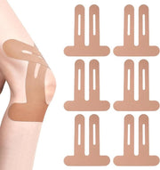 Tape kinesioterapico preinciso - nastro per sport - 6 pezzi idrorepellente e traspirante con perfetto comfort di portata