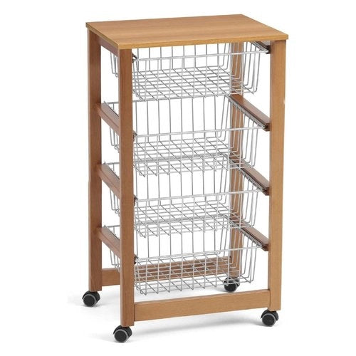 Carrello porta vivande arredamenti italia 515 gingerone ciliegio