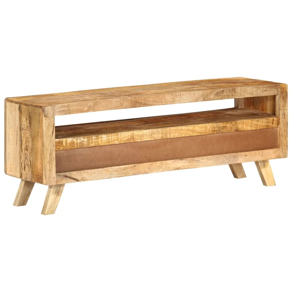 Mobile Porta TV 110x30x40 cm in Legno Massello di Mango cod mxl 33996