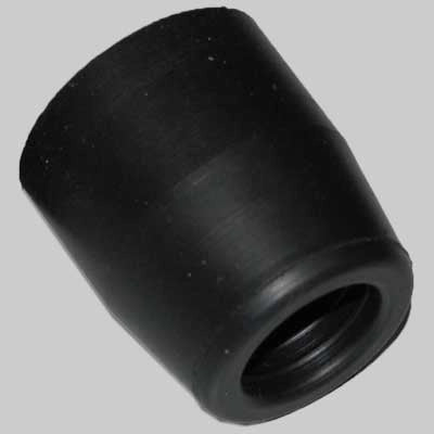 MANICOTTO IN GOMMA NERA PER GIUNZIONE CANOTTI RIDOTTO  Ø 40 x 26     MADE IN ITALY