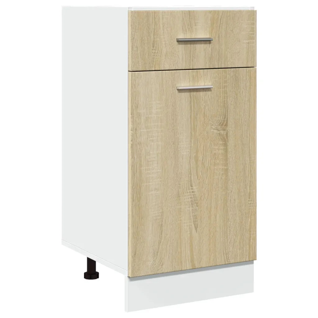 vidaXL Armadio Inferiore Cassetto “Lyon” Rovere Sonoma 40x46x81,5