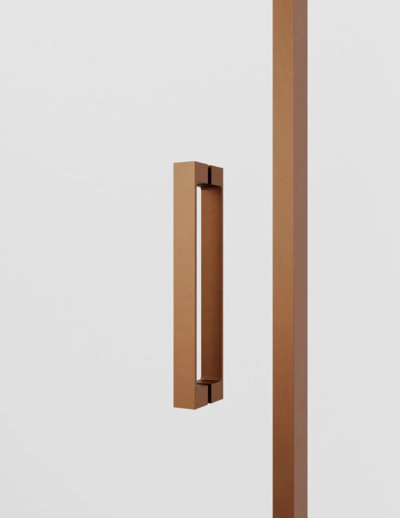 Box doccia ABANTE (TWENTY) 1+1 con lato fisso laterale 155x80 cm Rame