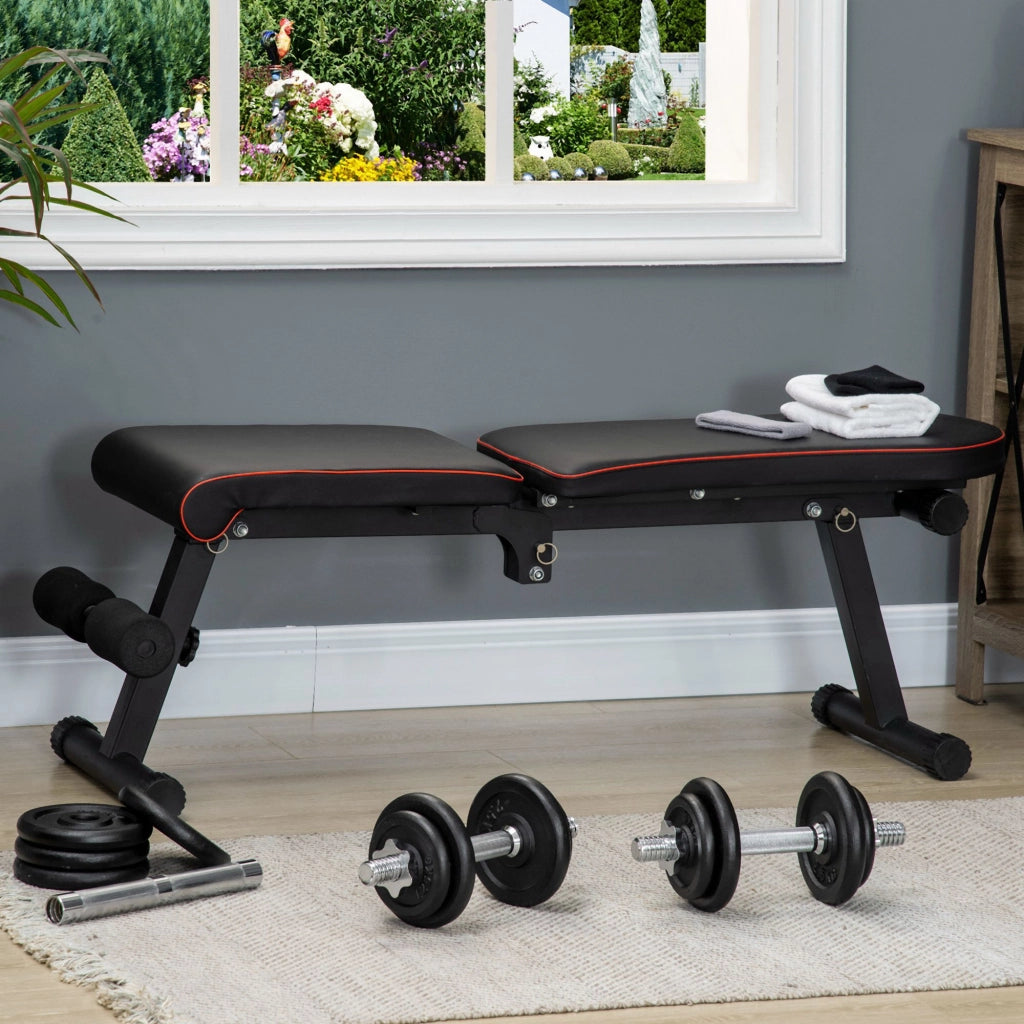 Set di manubri bilanciere 20 kg ¨C zephmum ¨C 95x16x16 cm