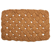 Zerbino in corda di cocco marrone 80x50x3