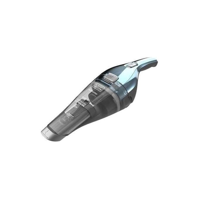 Black & Decker NVC220WBC aspirapolvere senza filo Blu, Cromo Senza sacchetto