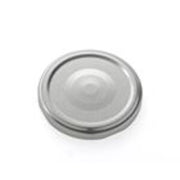 TAPPO P/BARATTOLO D 38 MM 100 PZ ARGENTO- AMBROSIO VETRI- 1,0 confezione