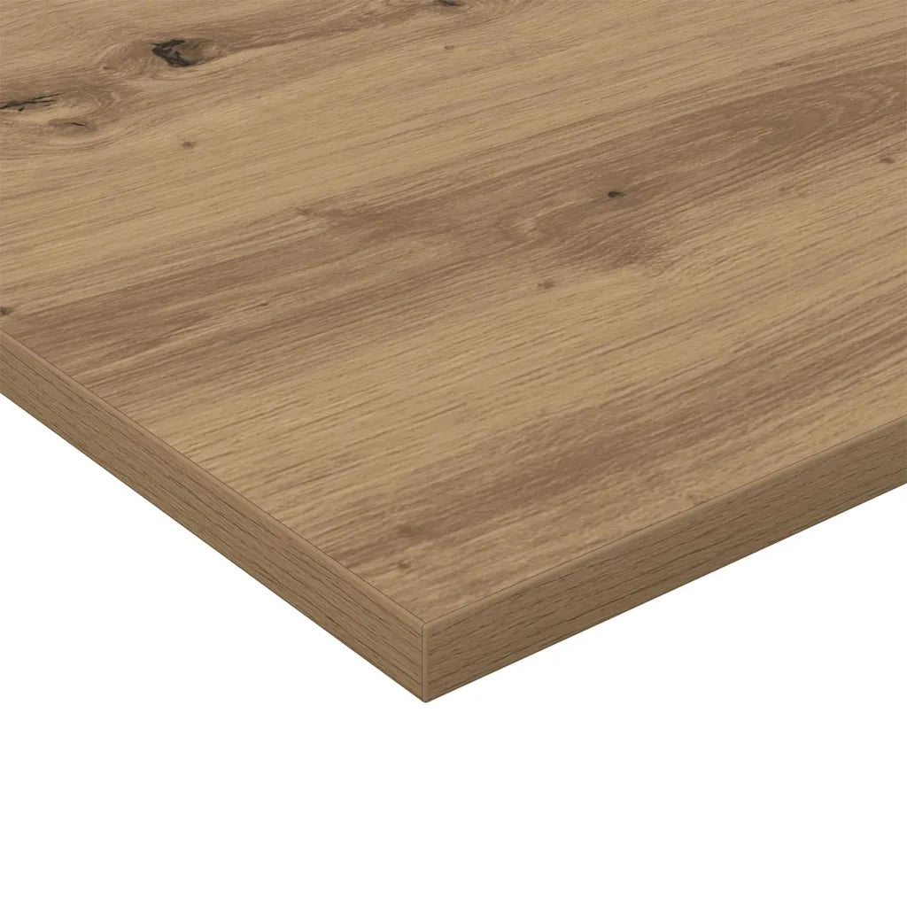 Scaffale 4 pcs Marrone 80 x 20 x 1,5 cm Legno multistrato 875058