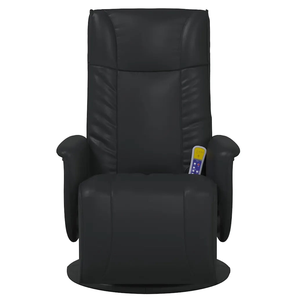Poltrona reclinabile con massaggio Nero 71 x 90 x 105 cm