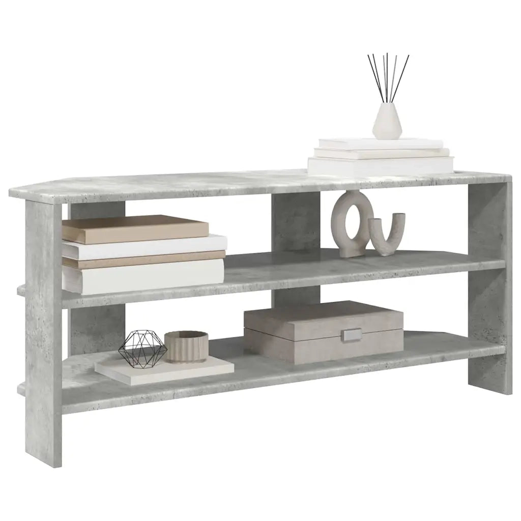 MobileTVAngolare 102x40,5x45cm Grigio cemento 889768