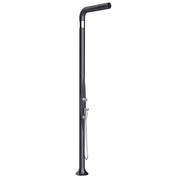 Doccia da esterno ed interno FUNNY YANG TOP LINE in polietilene, con doccetta mobile - Doccia Da Esterno Ed Interno Funny Yang Top Line In Polietilene, Con Doccetta Mobile Colore Perla Nera