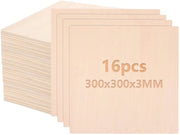 Pannelli multiplo - Dimensioni 300 x 300 mm - Ideali per modellismo - 16 pezzi - Materiale Premium