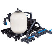 Impianto Di Filtrazione Preassemblato Side Da 35 Mc/h Con Valvola Laterale Portata (m³/h): 35 m³/h
