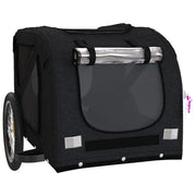 Rimorchio/carrello per animali domestici nero 02_0044220