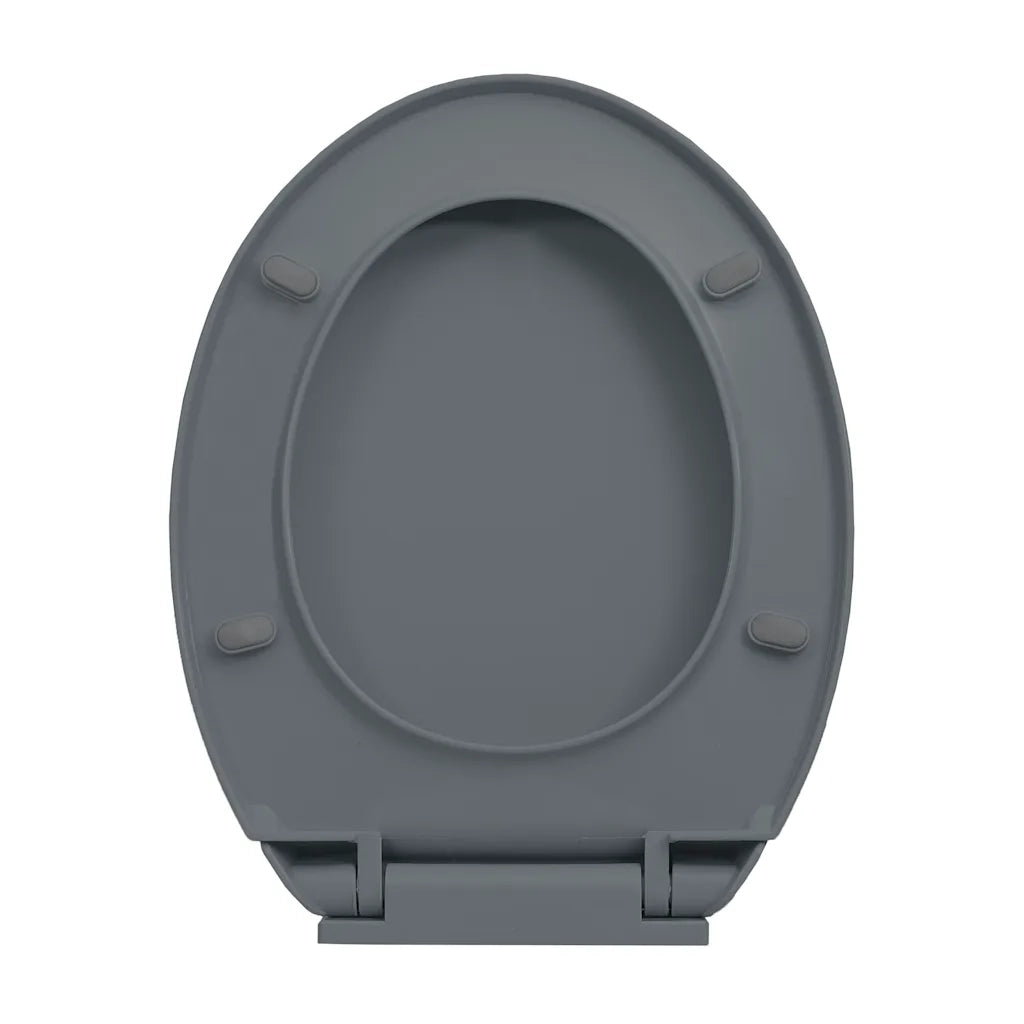 Copriwater Chiusura Ammortizzata e Sgancio Rapido Grigio Ovale CFW3311238