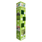 TOTEM PRATO SINTETICO 'LIF' cm. 39 + 39 + 39 x h.185  - LIF