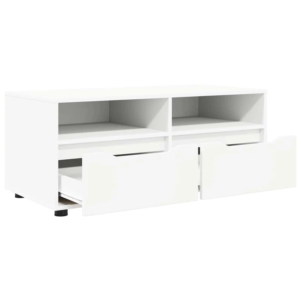 Mobile TV Bianco 100 x 48 x 43 cm Legno multistrato 888927