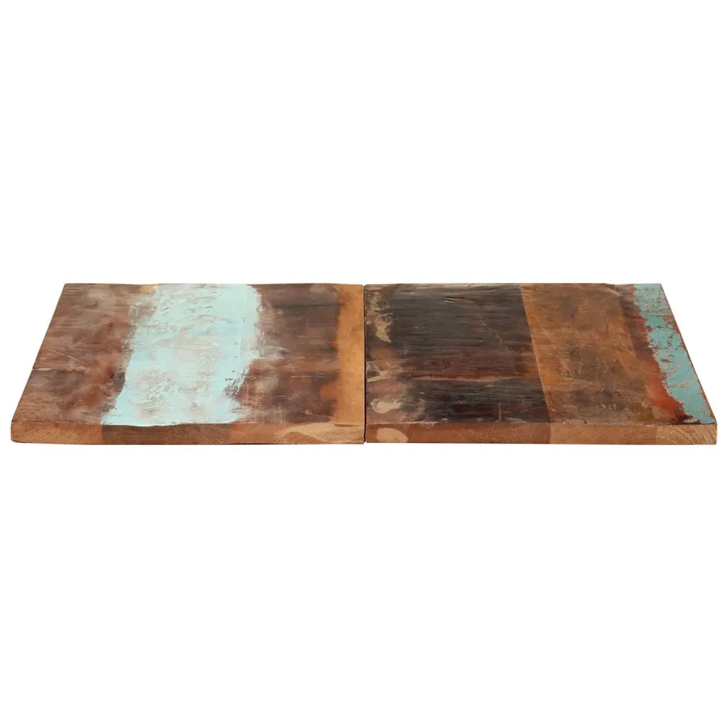 Piano Tavolo Quadrato 80x80 cm 25-27 mm in Legno di Recupero 286062