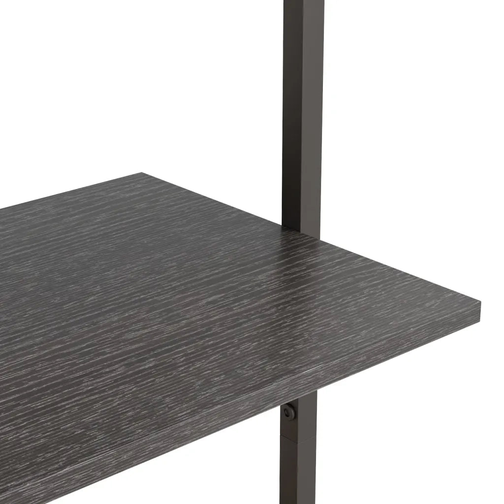 Scaffale Pendente a 3 Livelli Nero 64x35x120,5 cm CFW7594555