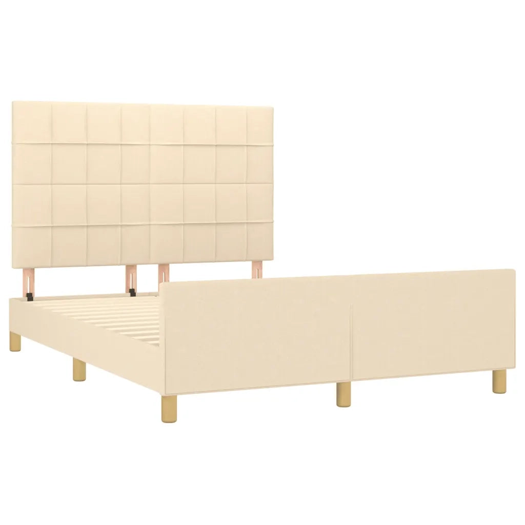 Giroletto senza Materasso Crema 140x200 cm in Tessuto 3125062