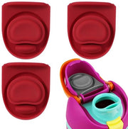 Stop siliconico sostitutivo (3 pezzi) Adatto per waterflesdop Owala FreeSip 24-40 - Rosso