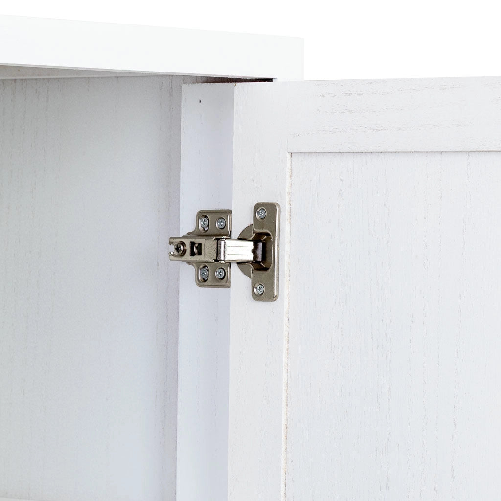 Armadio 2 ante in legno e metallo 100x40x160h cm