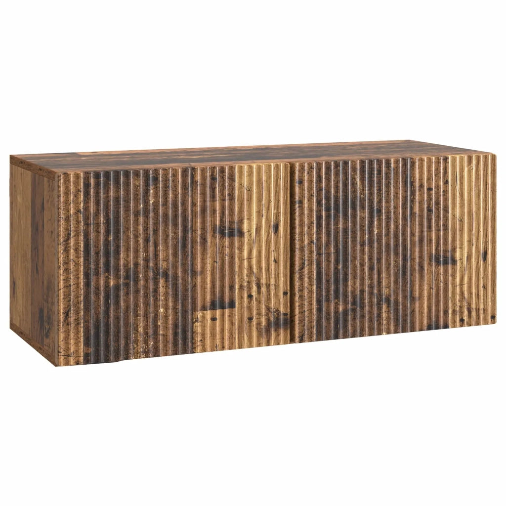 Mobile Porta TV da Muro Legno antico 78,5 x 31 x 30 cm