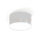 GPL241C- PLAFONIERA BIANCA A LED IN ALLUMINIO 3000K 1280LM 16W D.14CM