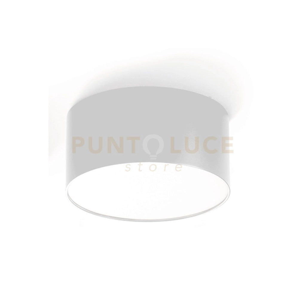 GPL241C- PLAFONIERA BIANCA A LED IN ALLUMINIO 3000K 1280LM 16W D.14CM