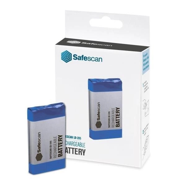 Batteria ricaricab safescan lb-205 - 131-0477