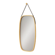 Vicco Specchio bagno Bambù 44 x 78 cm con cinturino regolabile