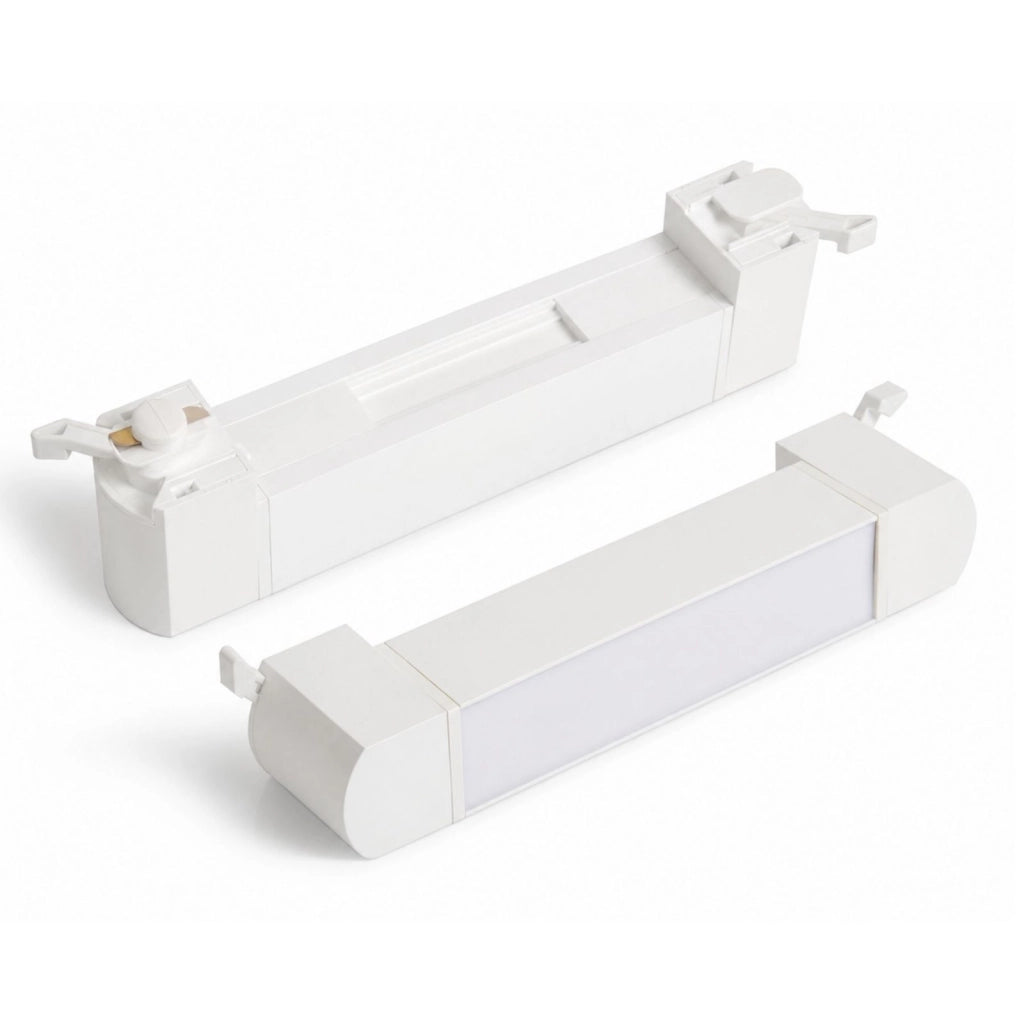 Faro Led Binario Monofase, Bianco Lineare 61cm 28W 2800lm 120° Orientabile, Disponibili 3000K 4000K (Bianco Caldo 3000K)