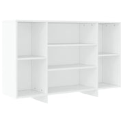 Buffet credenza cassettiera armadio mobile contenitore organizer per cucina soggiorno salotto 120 x 30 x 75 cm legno ingegnerizzato bianco 02_0030205