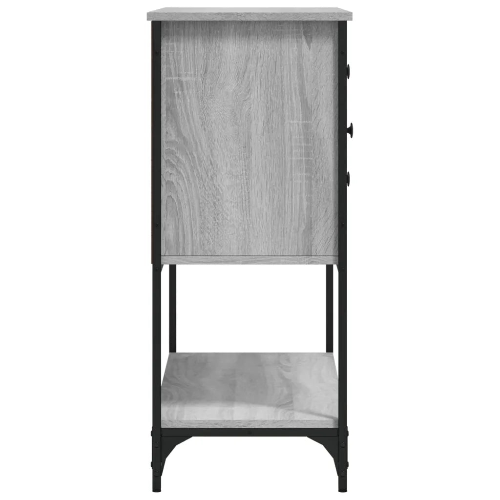 Credenza Grigio Sonoma 100x36x85 cm in Legno Multistrato 835557