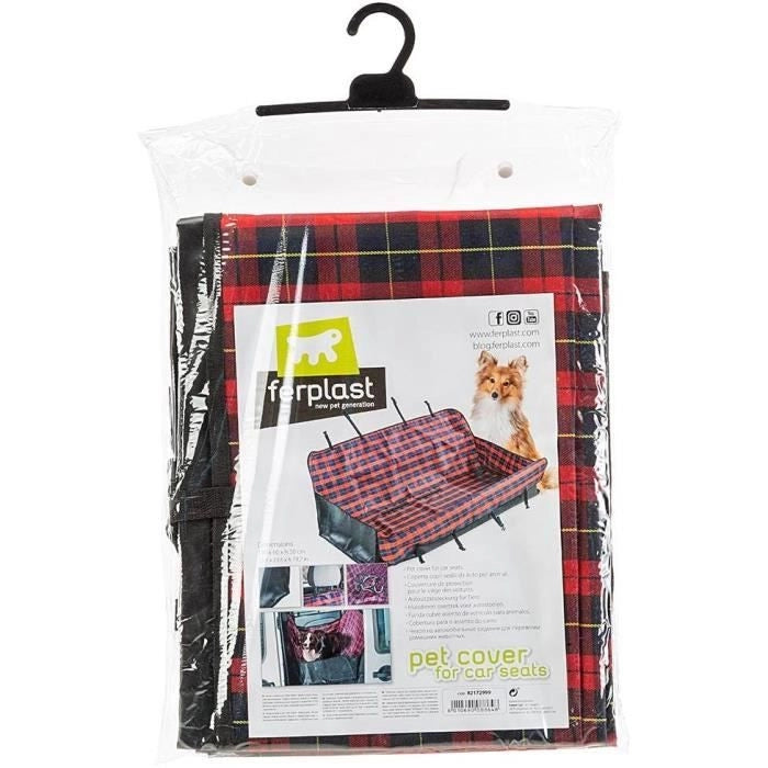 Coprisedile auto - FERPLAST - Nero / Rosso