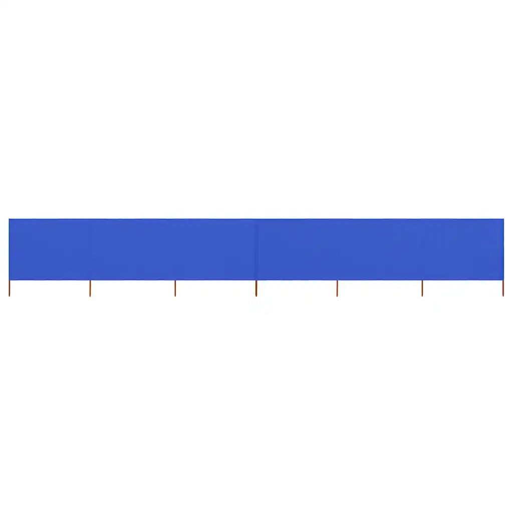 Paravento a 6 Pannelli in Tessuto 800x120 cm Azzurro cod mxl 61080