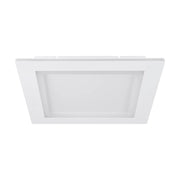 Plafoniera Contemporanea Padrogiano-Z Acciaio Bianco Luce Led Integrato 27,9W