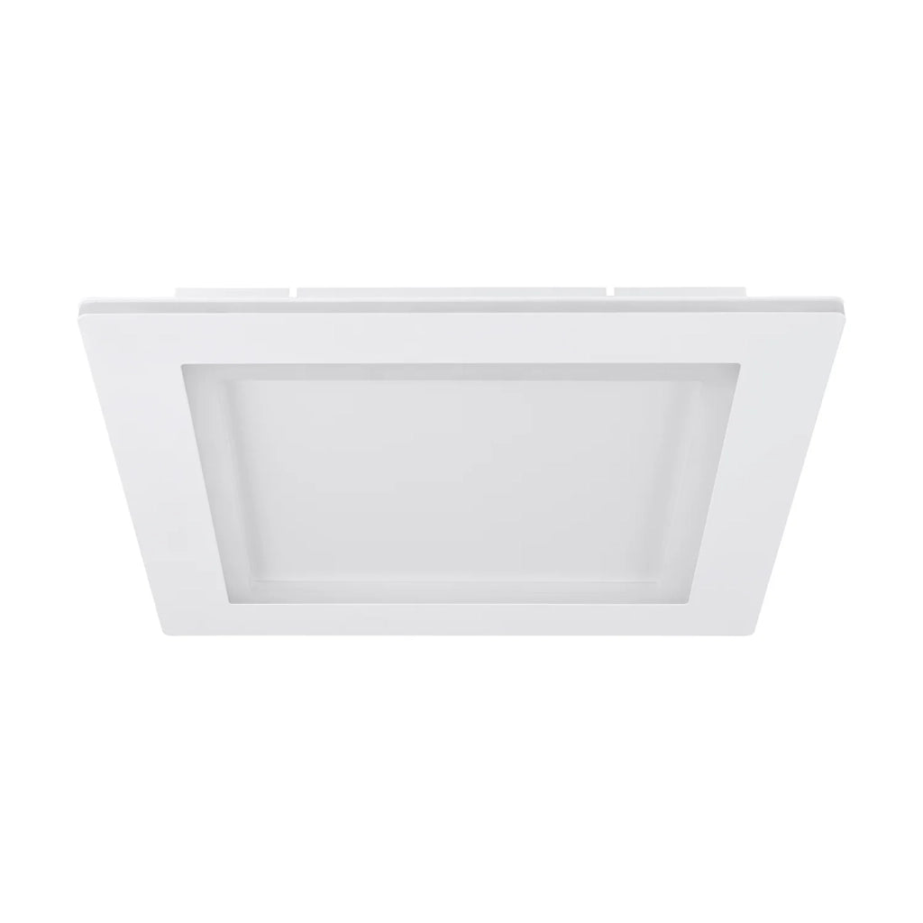 Plafoniera Contemporanea Padrogiano-Z Acciaio Bianco Luce Led Integrato 27,9W