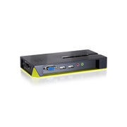 Levelone kvm-0421 switch per keyboard-video-mouse (kvm) nero, verde